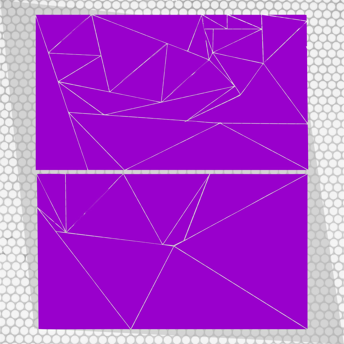 Kit 84 Pcs Triangles Camouflage Sticker Decal Graphics