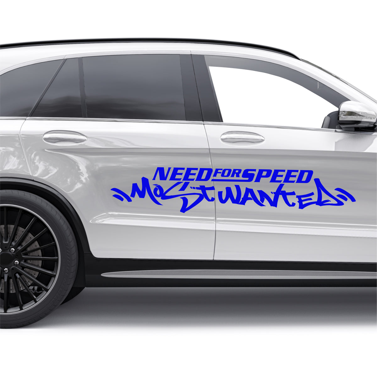 2 Pcs Need For Speed Scratch Graphic Stickers Funny Car Decals