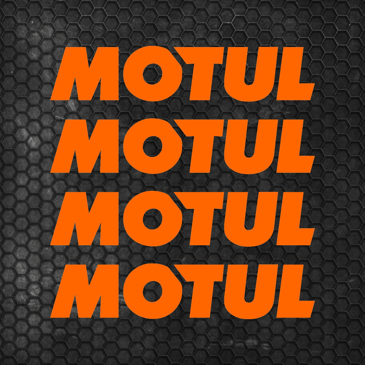 Set 4 HQ Motul Oil Sponsor Vinyl Racing Motorsport Emblem Sticker Decals | Motul Motorcycle Car Vehicle Emblem Decor Kit Racing wrap Adhesives Motul Cut vinyl Logo