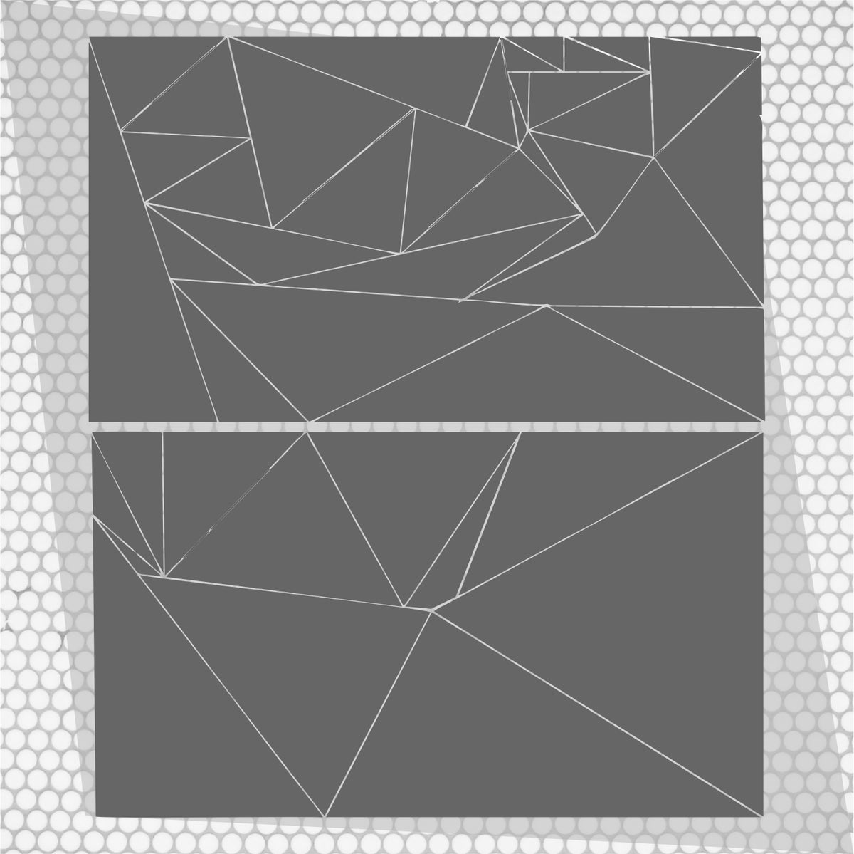 Kit 84 Pcs Triangles Camouflage Sticker Decal Graphics