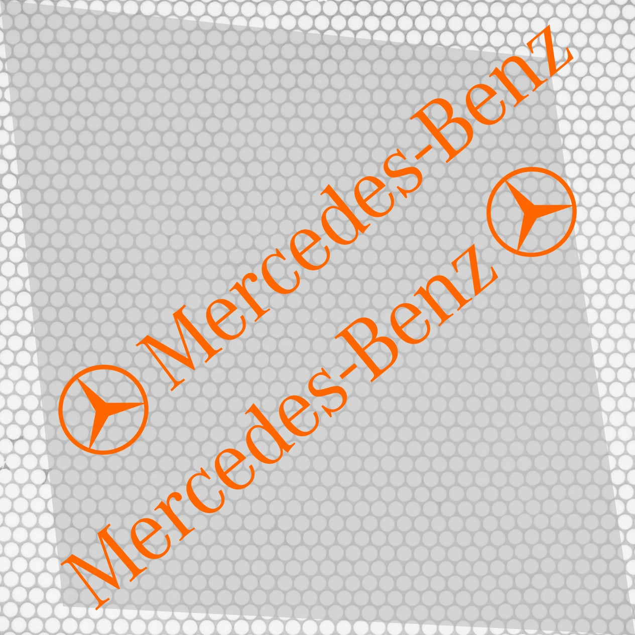 Set Mercedes Logo Decal Sticker Sport Racing Stripes Emblem | Mercedes Cut Emblem Graphic Vehicle Sticker, Vinyl Car Decal Both Sides