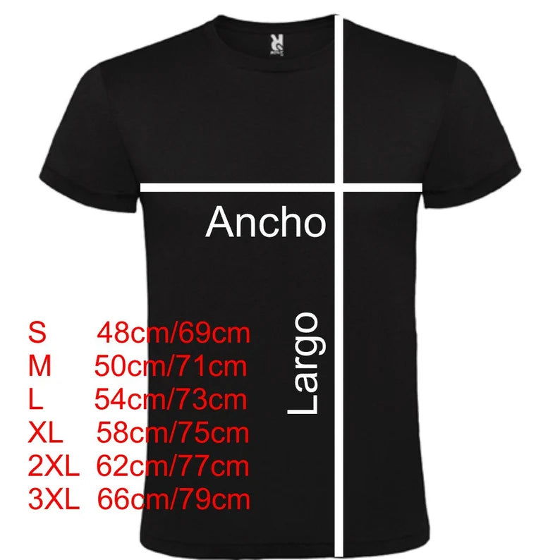 Black T-shirt for men or women, with printed logos and optional personalized name on the back. Ideal for bikers, male and female. Model th.1