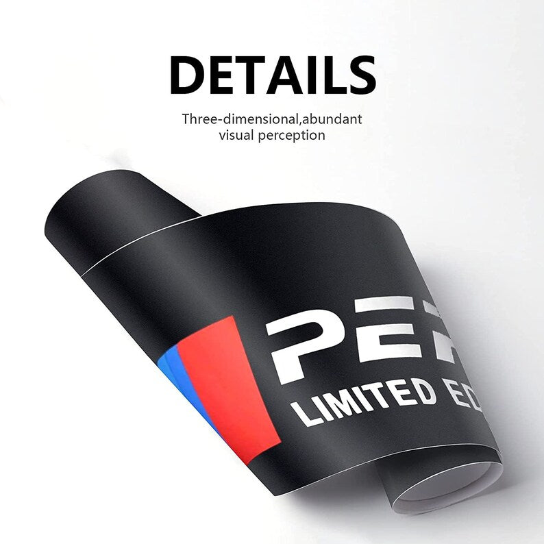 1 Pc Performance Limited Edition Graphic Windshield Sticker Banner