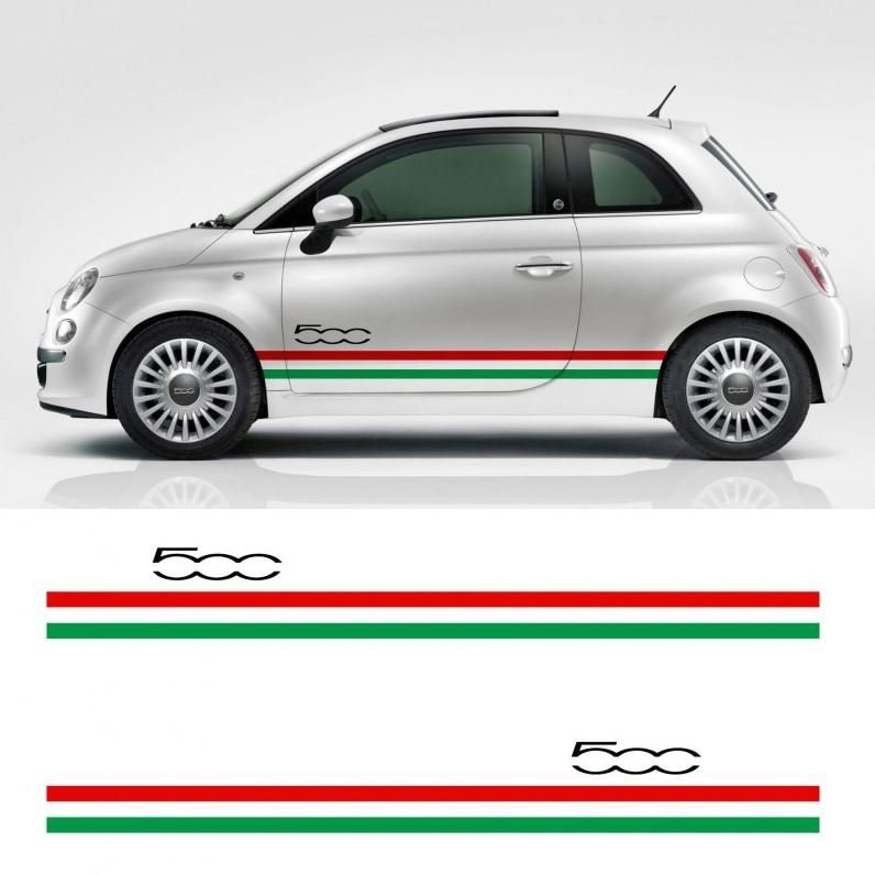 STICKER DECALS fiat 500