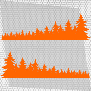 Set Forest Full of Trees Landscape Graphics Decals