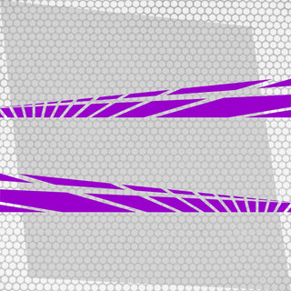Set 2 Pcs Car Racing Stripes Sport