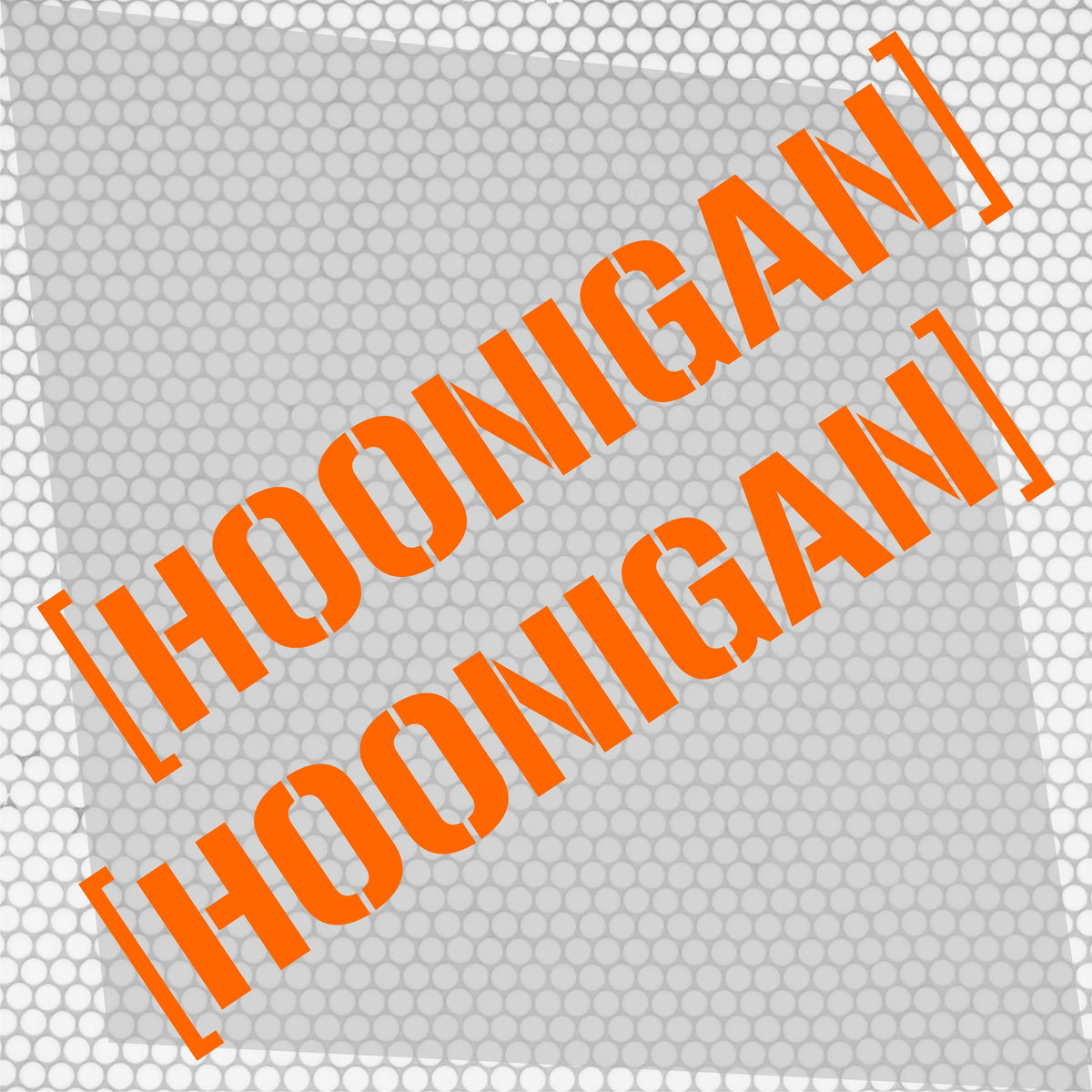 Set 2 Pcs HQ Hoonigan Emblem Graphic Decals