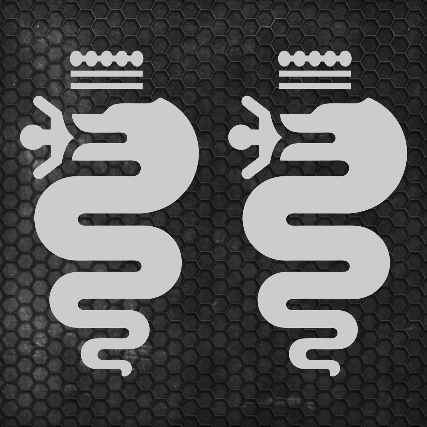Set 2 Pcs HQ Car Hood and Sides Cover Stickers DIY Auto Vinyl Decals For Alfa Romeo Graphics MiTo Giulia Giulietta Car Tuning Accessories