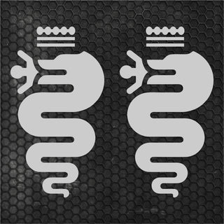 Set 2 Pcs HQ Car Hood and Sides Cover Stickers