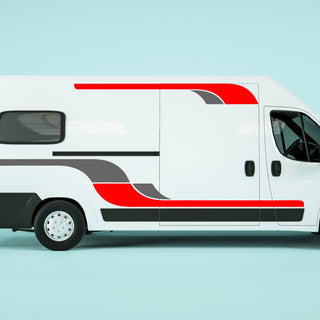 Set 4 Pcs Vehicle Stripes Graphics