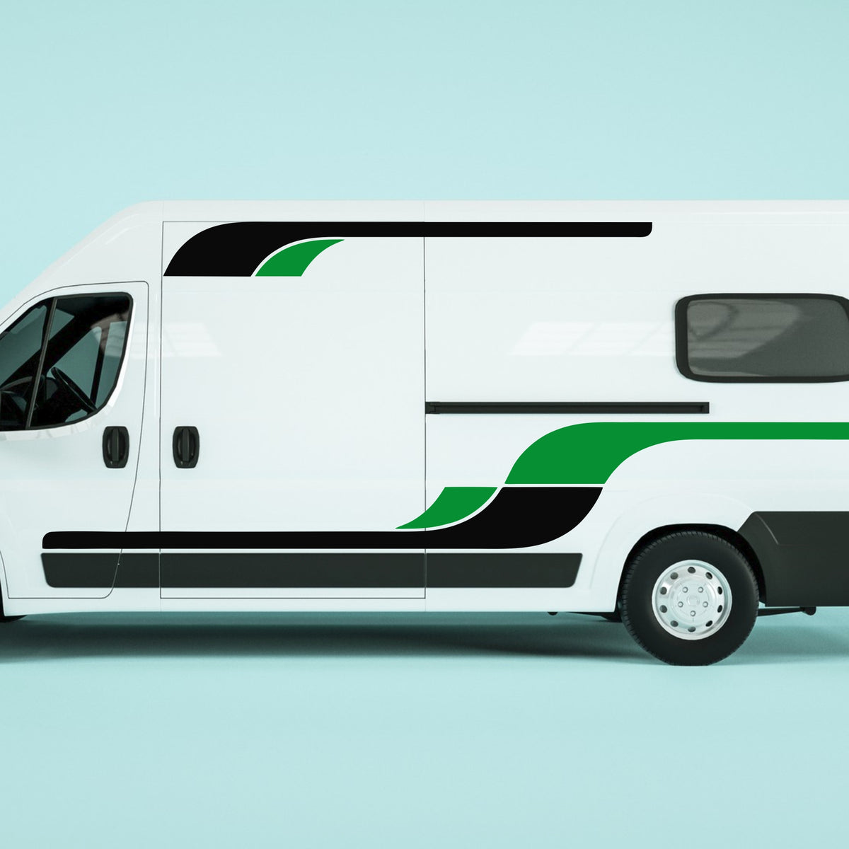 Set 4 Pcs Vehicle Stripes Graphics