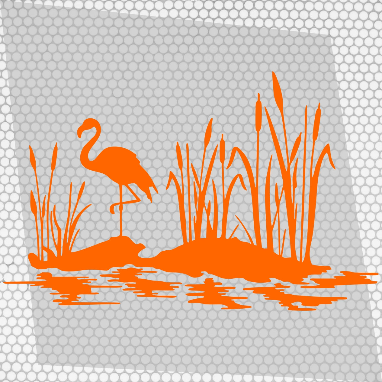 Camper van stickers Flamenco among the junks Graphics Sticker | Decals set for Camper Van or Caravan Decor Decals | Vehicle Flamenco Vinyl