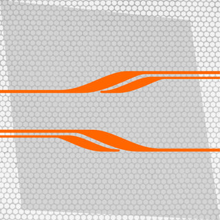 Set 2 Pcs Vehicle Stripes Auto Graphics