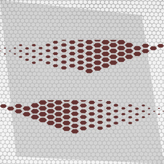 Kit Golf TCR Honeycomb Both Sides Vinyl Decal Sticker Geometric Graphics
