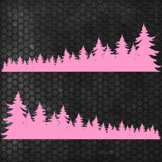 Set Forest Full of Trees Landscape Graphics Decals