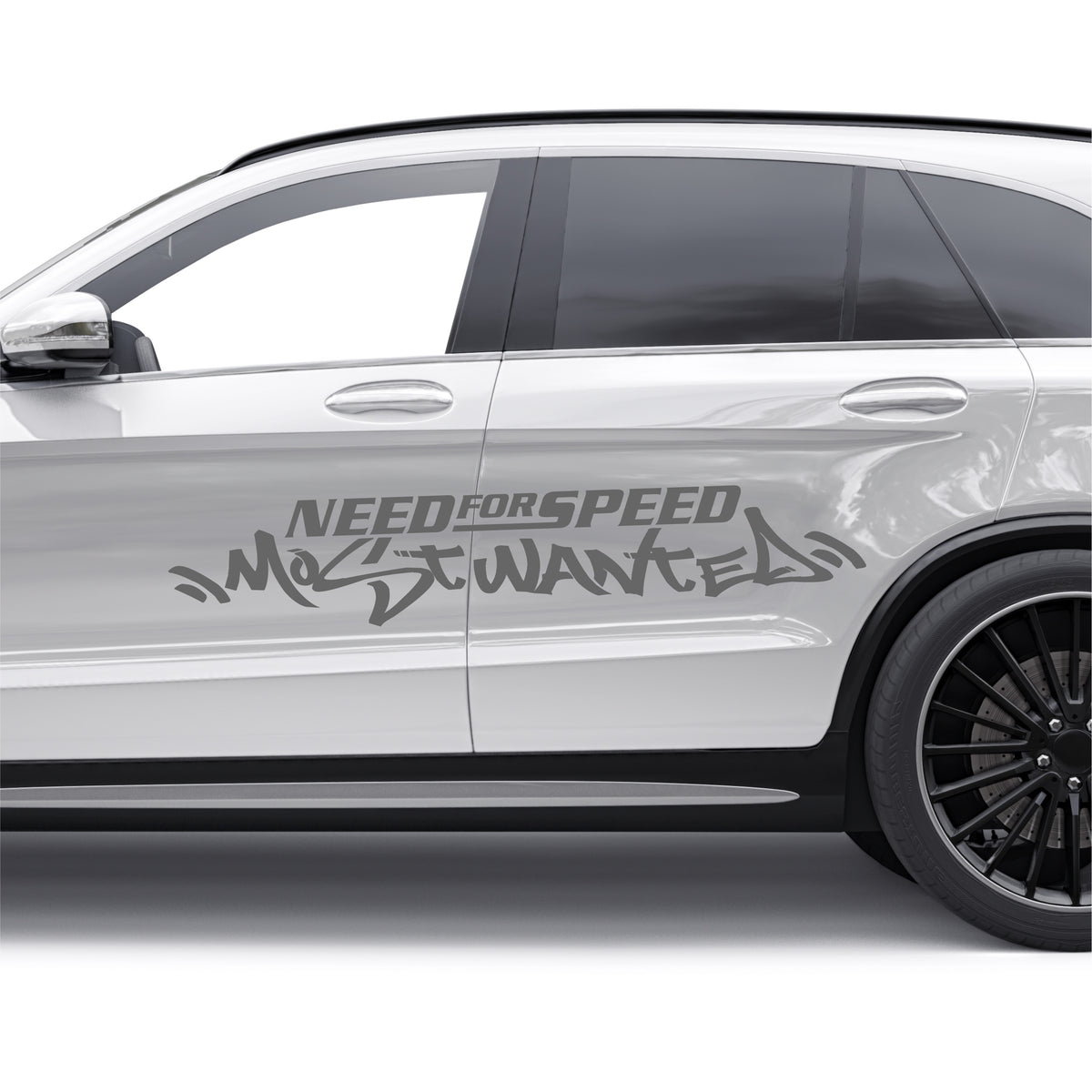 2 Pcs Need For Speed Scratch Graphic Stickers Funny Car Decals