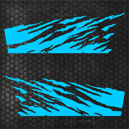 Set 2 Pcs Jerked Grounge Theme Off Road
