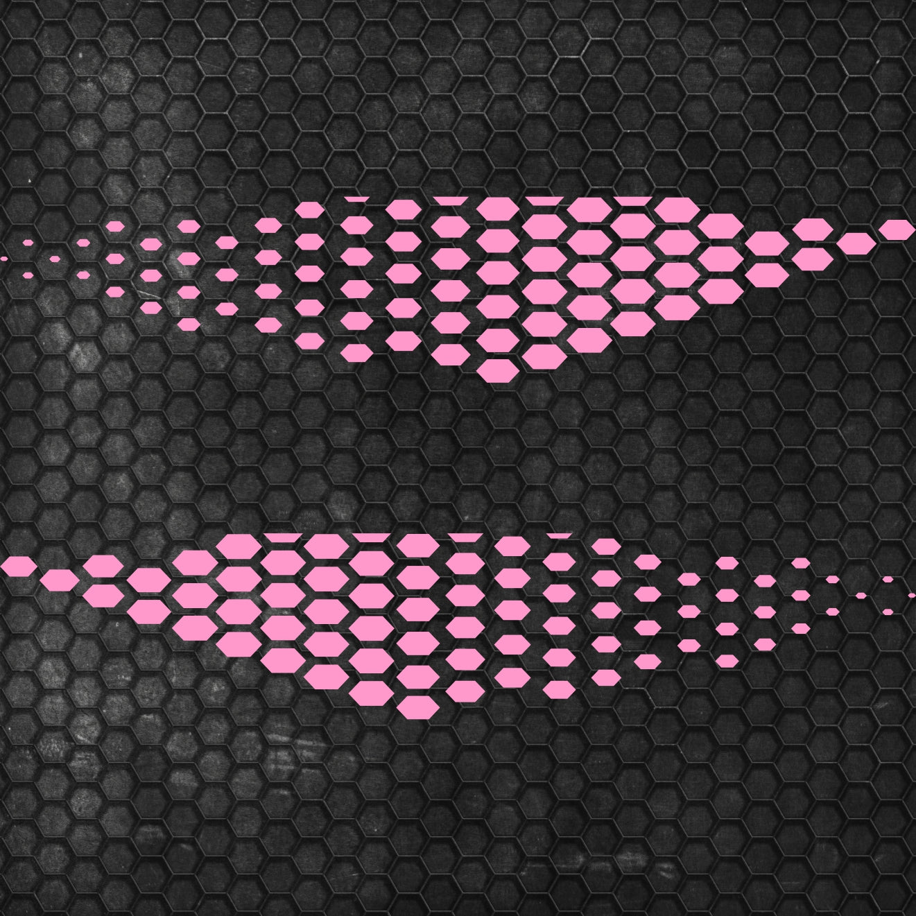 Kit Golf TCR Honeycomb Both Sides Vinyl Decal Sticker Geometric Graphics. Universal compatible model Auto Racing Side Vehicle Stripes