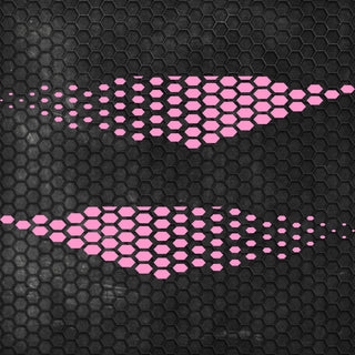 Kit Golf TCR Honeycomb Both Sides Vinyl Decal Sticker Geometric Graphics