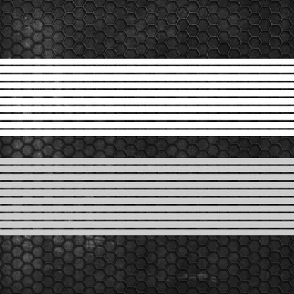 Set 20 Pcs Thin Stripes camouflage Car Decor Graphics. Both Sides Multicolor Stripe Decal Graphics Car, Van Offroad Decor Vehicle Decals