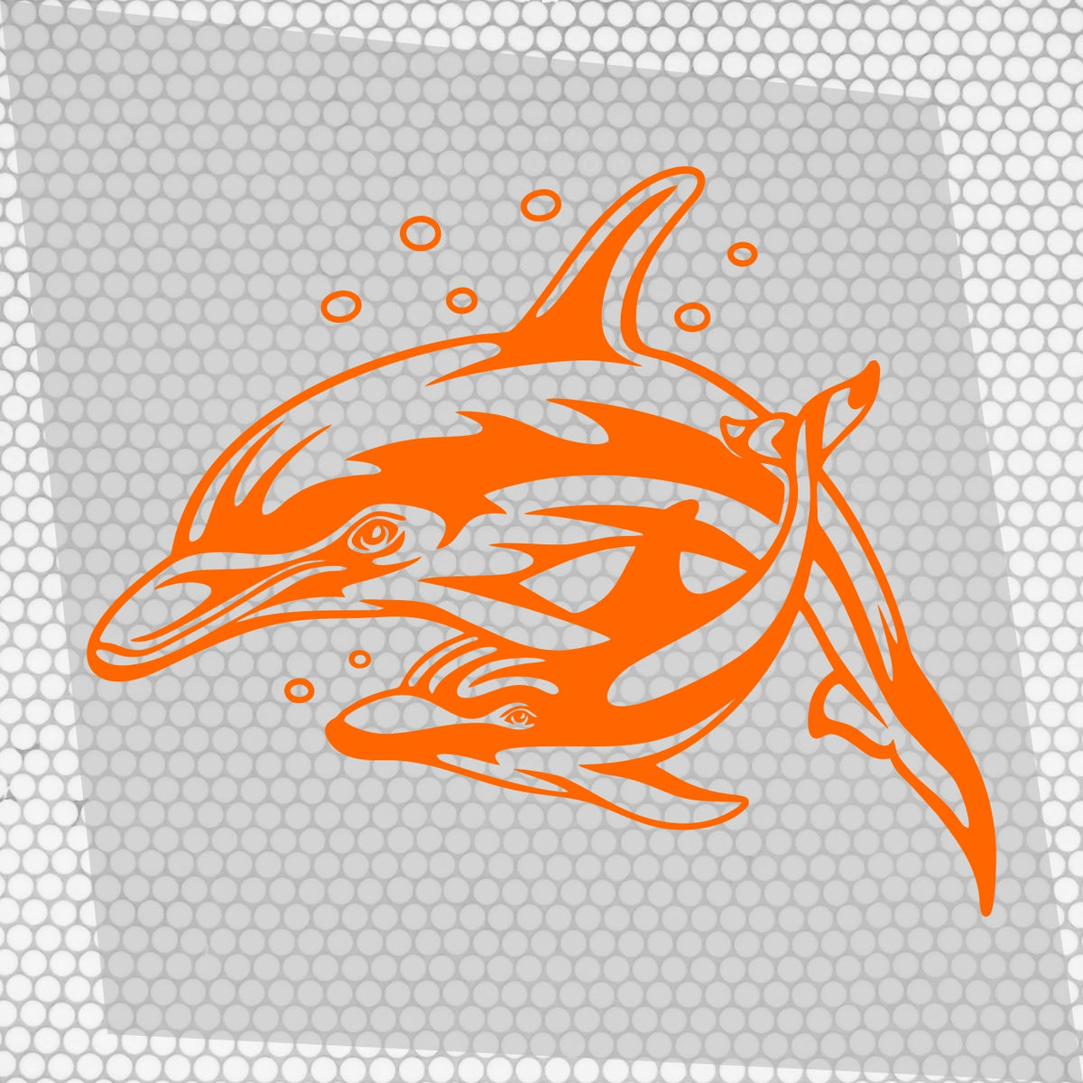 Set Sticker Caravan Family of Dolphins Graphic Decals | Camper Van Caravan Car Decor wrap Sea Animals Decals Kit | Motorhome Rear Adhesives