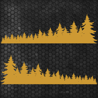 Set Forest Full of Trees Landscape Graphics Decals