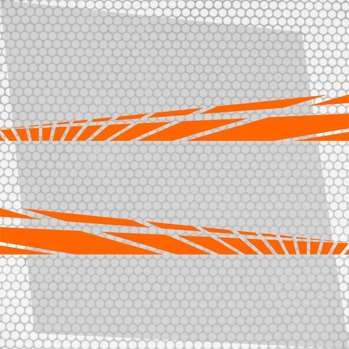 Set 2 Pcs Car Racing Stripes Sport | Motorsport both sides Stripes Graphics Decals | Universal Stripes Decal Kit | Racing Vehicle Stickers