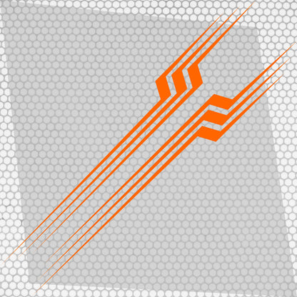 Set 2 Pcs Thin Stripes Graphics Decal Both Sides | Vehicle Vinyl Stripes RV Car Truck Camper Van Boat Trailer Side Accent Sticker Stripes