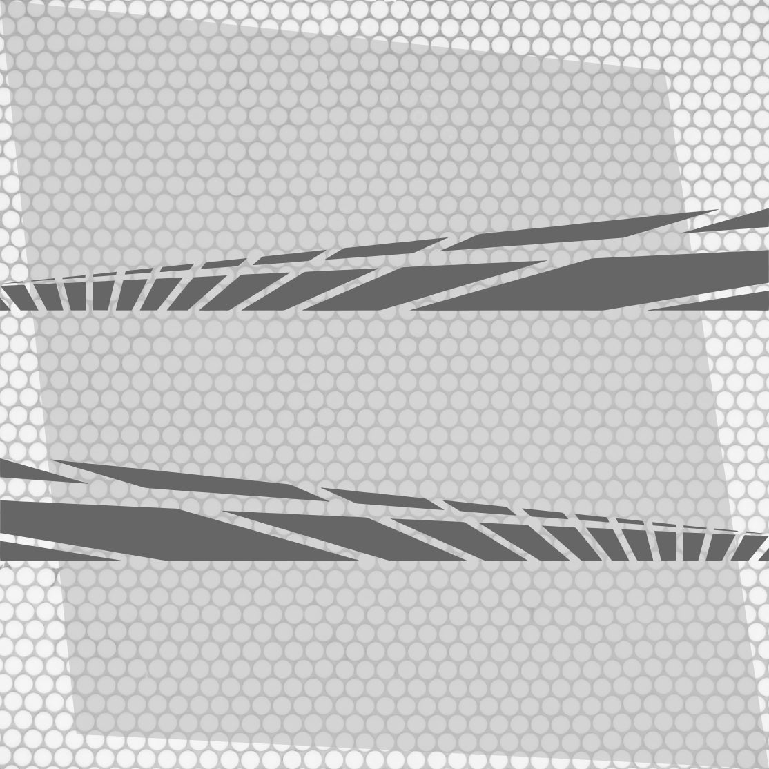 Set 2 Pcs Car Racing Stripes Sport | Motorsport both sides Stripes Graphics Decals | Universal Stripes Decal Kit | Racing Vehicle Stickers