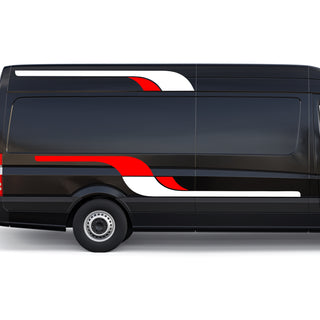 Set 4 Pcs Vehicle Stripes Graphics
