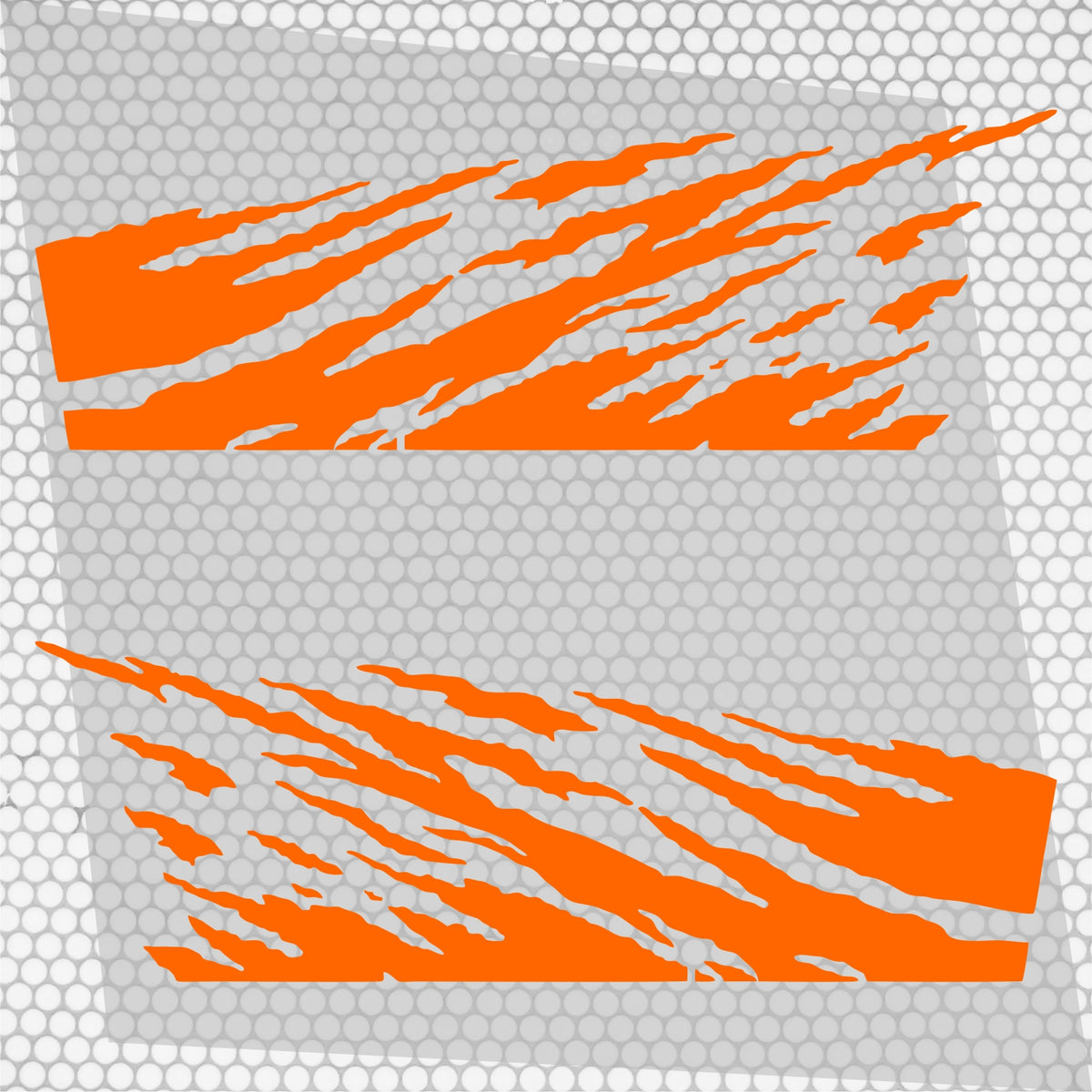 Set 2 Pcs Jerked Grounge Theme Off Road