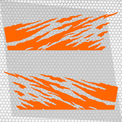 Set 2 Pcs Jerked Grounge Theme Off Road