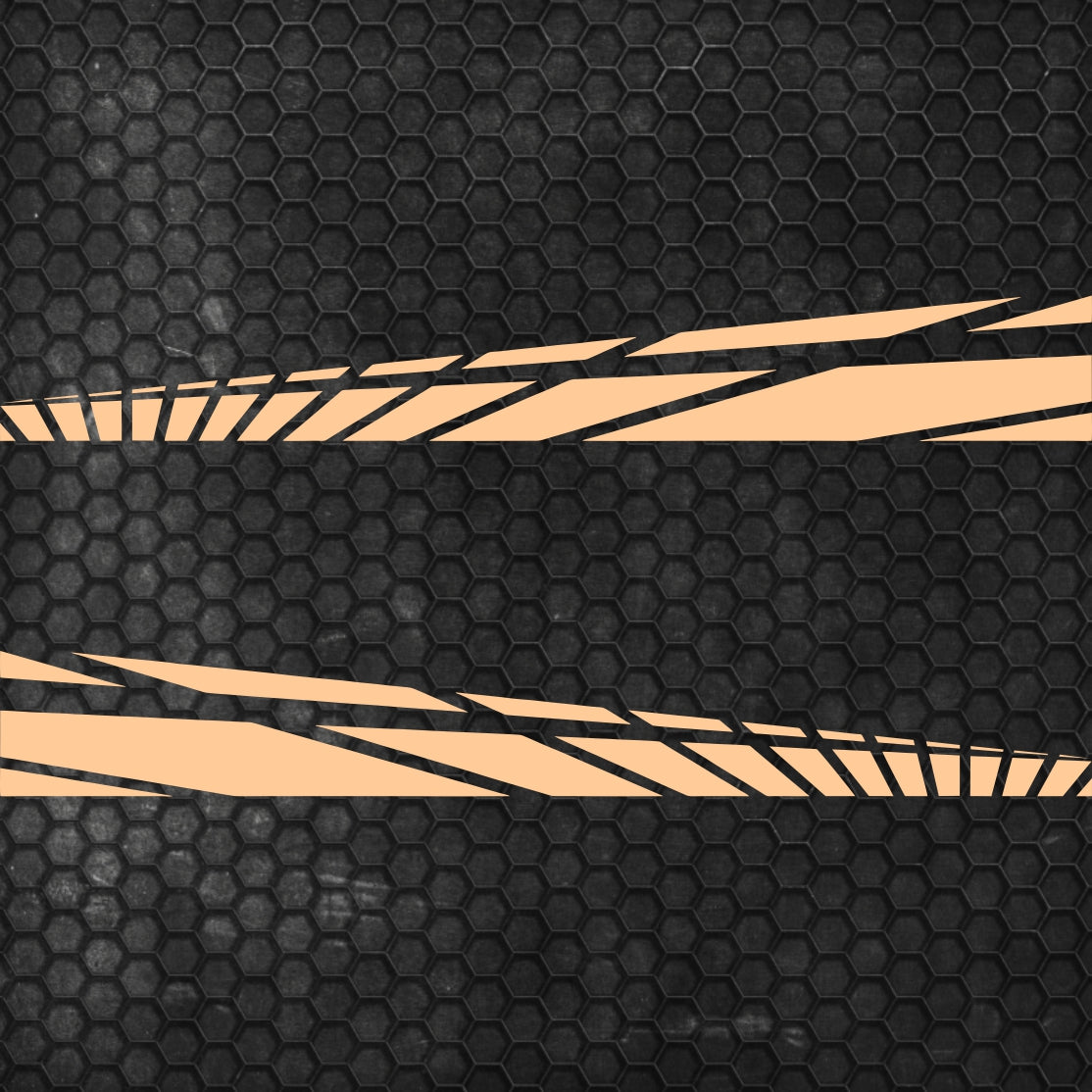 Set 2 Pcs Car Racing Stripes Sport | Motorsport both sides Stripes Graphics Decals | Universal Stripes Decal Kit | Racing Vehicle Stickers