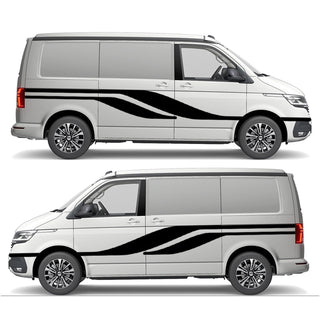 Set 2 Pcs Vehicle Stripes Auto Graphics