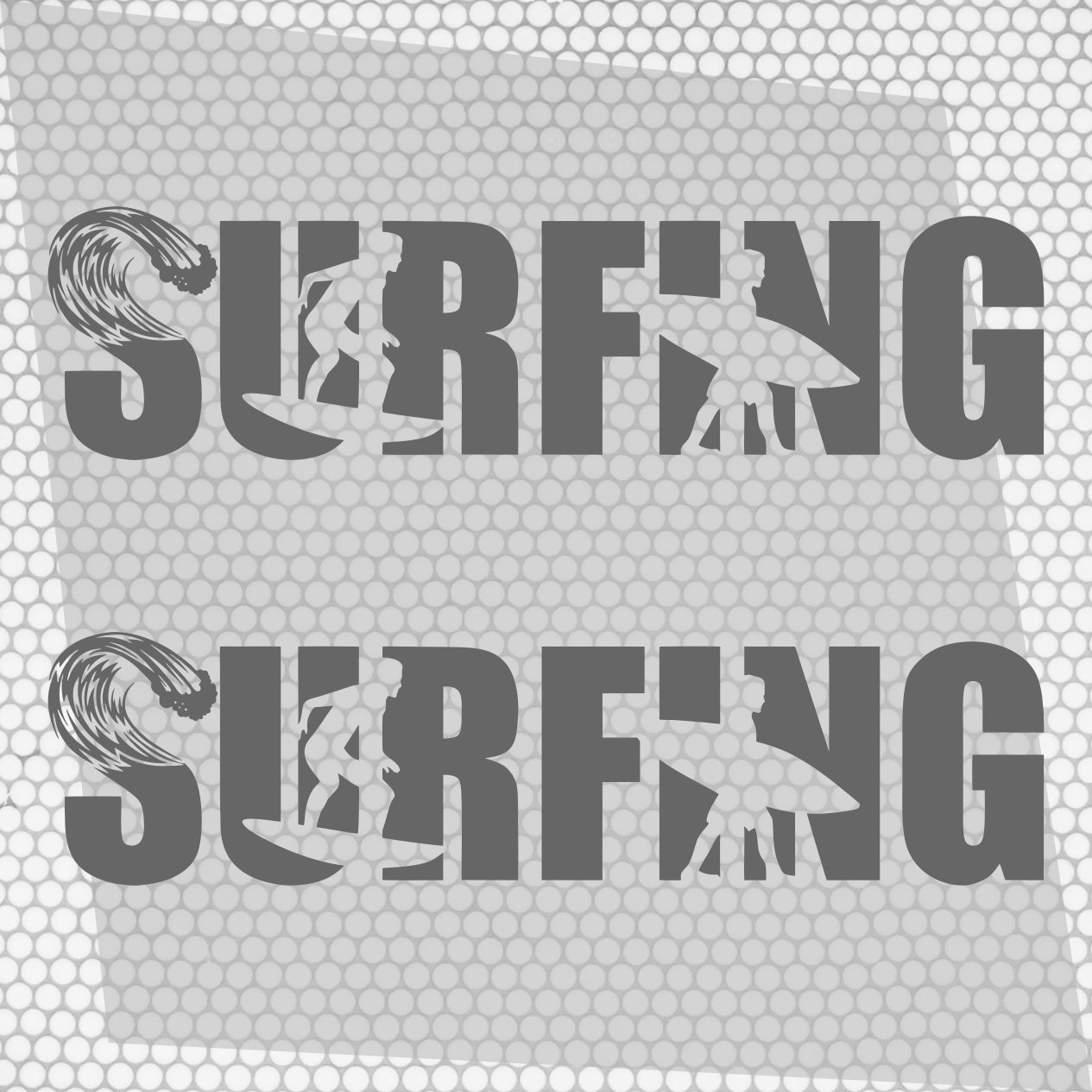 Set Car Van Surf Adventure Edition Graphics Both Sides Summer Sport Decals. Sea Waves Van adhesives, Color Stripes Adhesives Campervan Truck