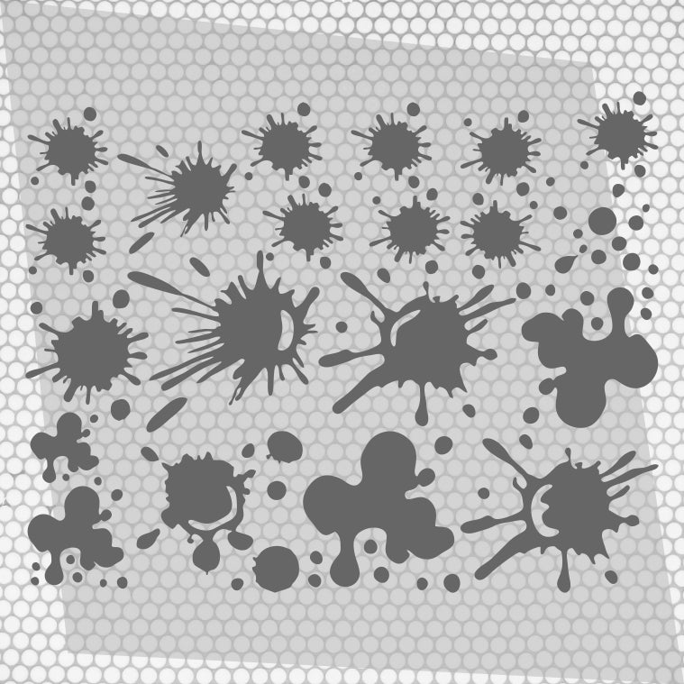 Kit 20 Pcs Sticker Blower on car stain on scratch | Fit Body Racing Camo Blower Car Van Offroad Vehicle Adhesive vinyl Splash graphics decal