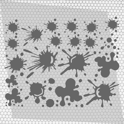 Kit 20 Pcs Sticker Blower on car stain on scratch | Fit Body Racing Camo Blower Car Van Offroad Vehicle Adhesive vinyl Splash graphics decal