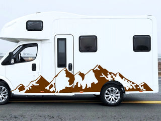 2 Pcs Nature Big Montains Graphics Decal
