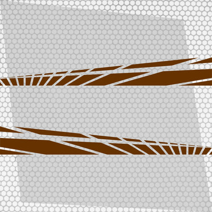 Set 2 Pcs Car Racing Stripes Sport | Motorsport both sides Stripes Graphics Decals | Universal Stripes Decal Kit | Racing Vehicle Stickers