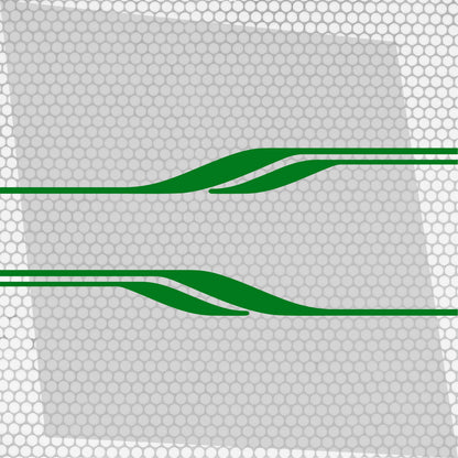 Set 2 Pcs Vehicle Stripes Auto Graphics RV Trailer Car Truck Boat Accent Stripe Both Sides Decals | Camper Van Stripes Sides Decor adhesives