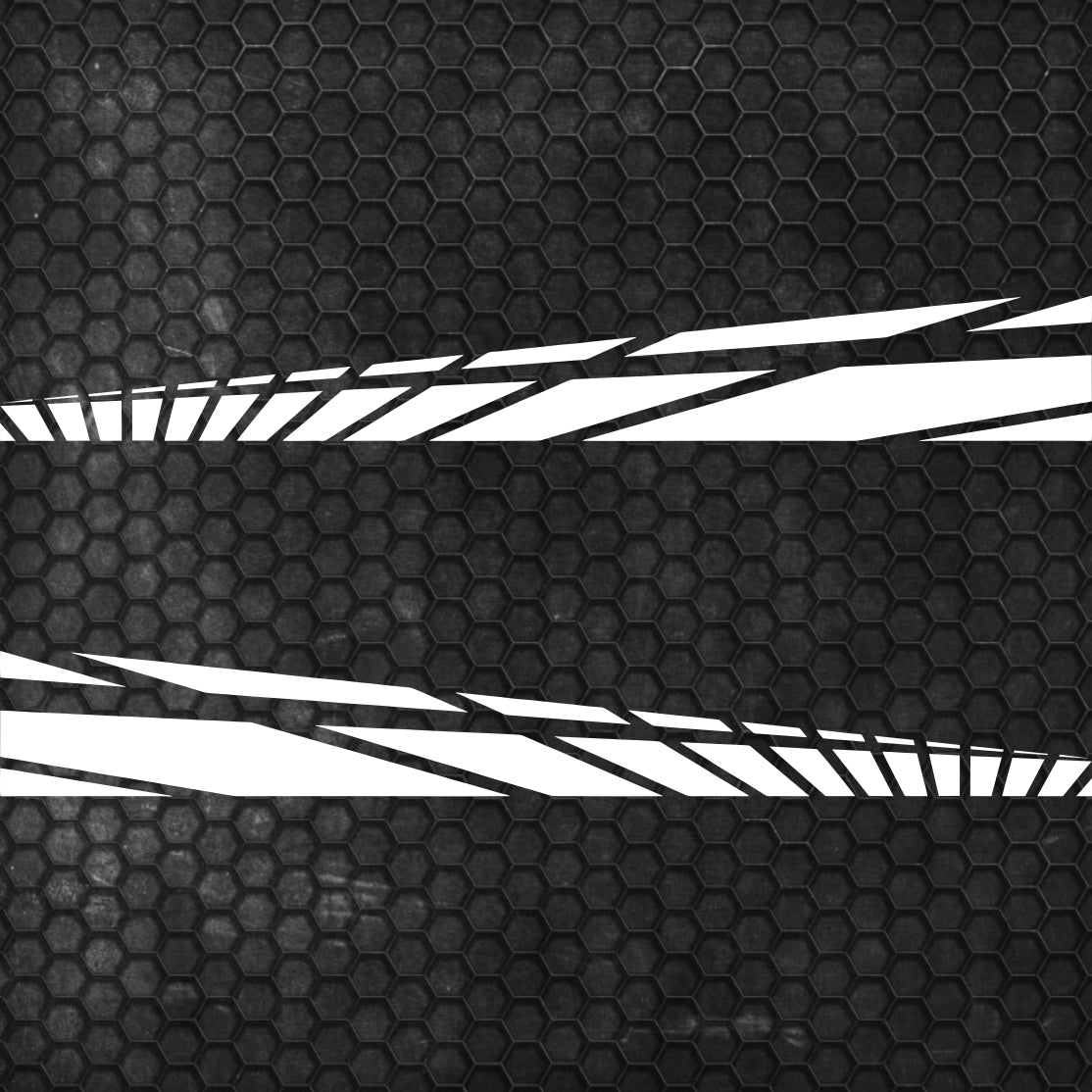 Set 2 Pcs Car Racing Stripes Sport | Motorsport both sides Stripes Graphics Decals | Universal Stripes Decal Kit | Racing Vehicle Stickers