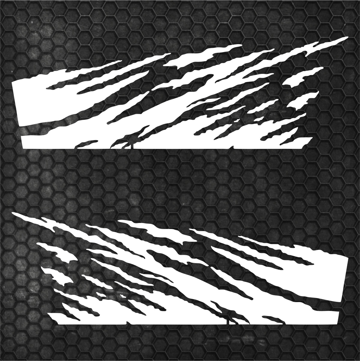 Set 2 Pcs Jerked Grounge Theme Off Road