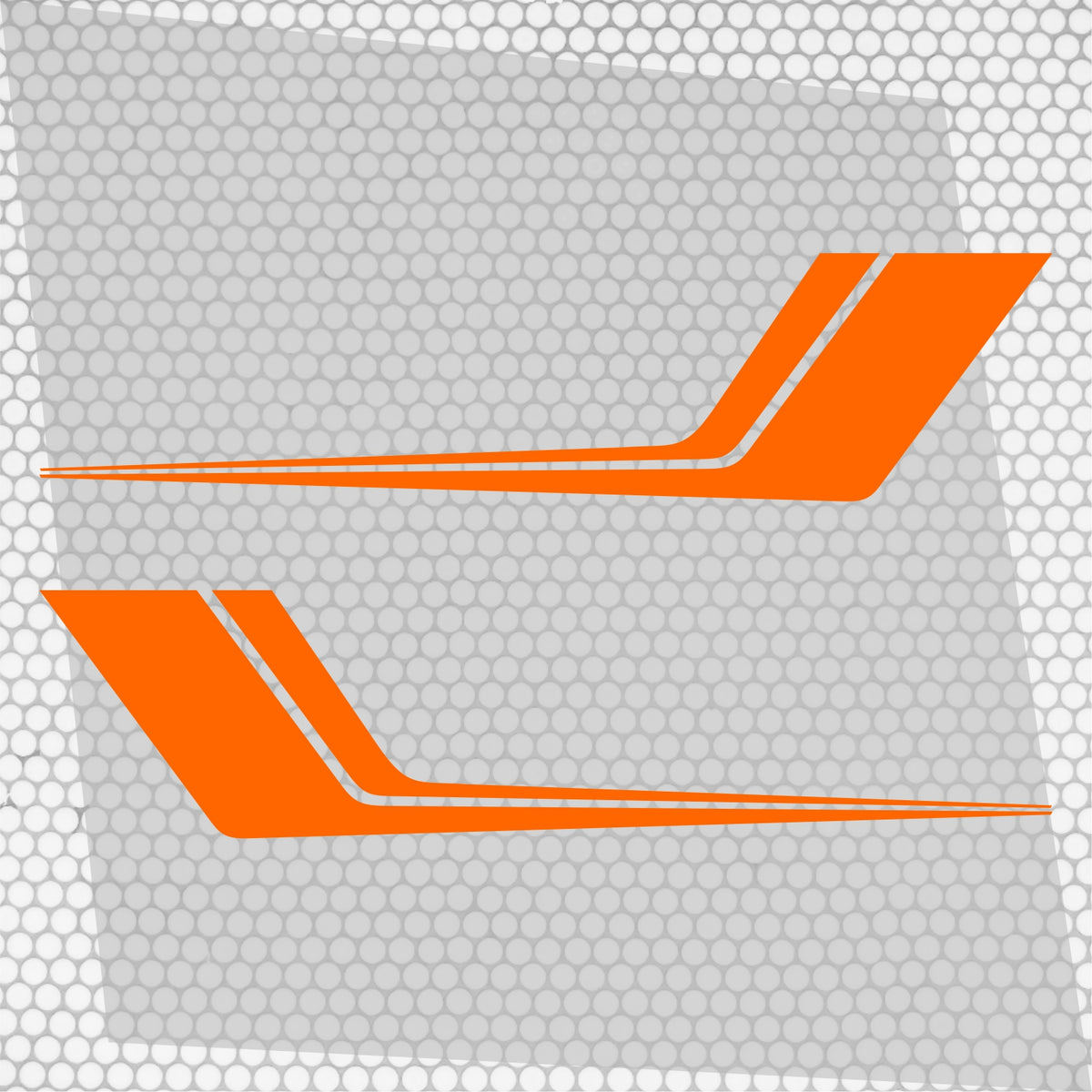 2 Pcs Graphics Decal Both Sides Sticker for any Vehicle Vinyl Stripes RV Car Truck Camper Van Boat Trailer Side Accent Decal Graphic Stripes