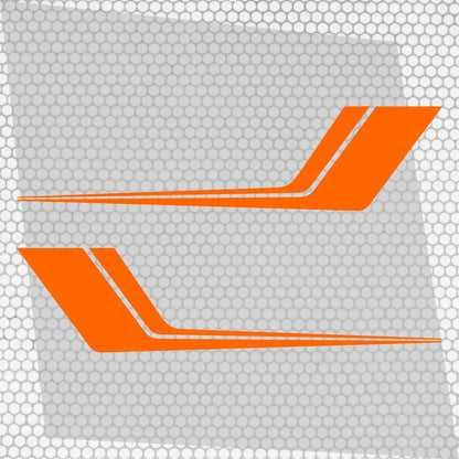 2 Pcs Graphics Decal Both Sides Sticker for any Vehicle Vinyl Stripes RV Car Truck Camper Van Boat Trailer Side Accent Decal Graphic Stripes