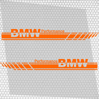 Set 2 Pcs Performance Car Stripes