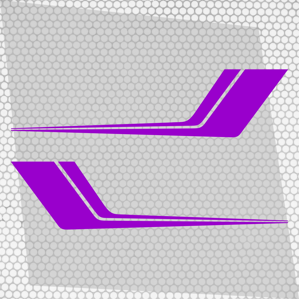 2 Pcs Graphics Decal Both Sides Sticker for any Vehicle Vinyl Stripes RV Car Truck Camper Van Boat Trailer Side Accent Decal Graphic Stripes