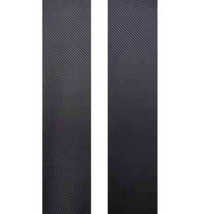 Set 2 Pcs Carbon Car Hood Roof Rear or Side Stripes Decal Wrap | Universal Carbon Adhesive Car, Van, Offroad, Truck wrap | Motorsport Carbon
