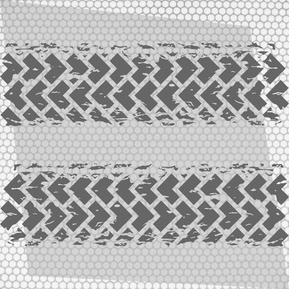 Kit 2 Pcs Factory Crafts Tire Tracks Graphics Both Sides Decal Wrap | For All Offroad 4x4, Car, Van Motorsport Decals | Crafts Tire Stickers