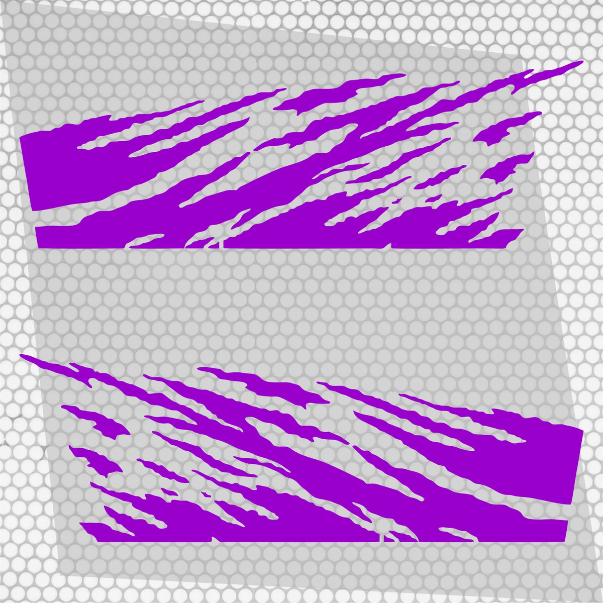 Set 2 Pcs Jerked Grounge Theme Off Road