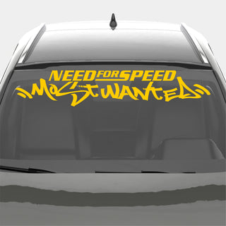 2 Pcs Need For Speed Scratch Graphic Stickers Funny Car Decals